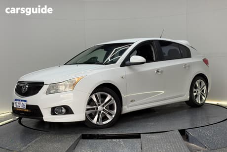 White 2014 Holden Cruze Hatchback Sri Z-Series