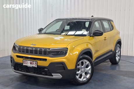 Yellow 2024 Jeep Avenger Wagon Limited