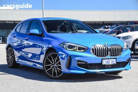 Blue 2020 BMW 118I Hatchback M Sport