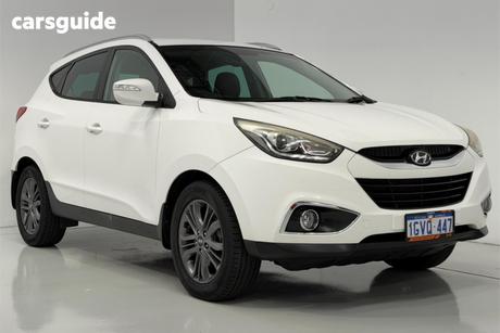 White 2014 Hyundai IX35 Wagon Trophy (Awd)