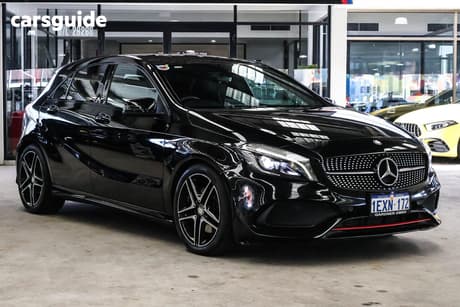 Black 2016 Mercedes-Benz A250 Hatchback Sport