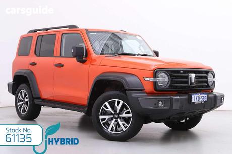Orange 2024 GWM Tank 300 Wagon Ultra Hybrid