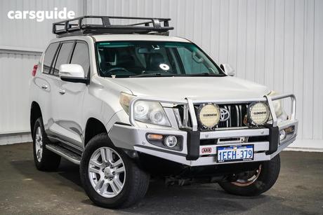 Silver 2009 Toyota Landcruiser Prado Wagon Vx (4X4)
