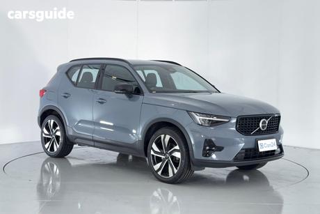 Grey 2022 Volvo XC40 Wagon Ultimate B5 Dark Mhev