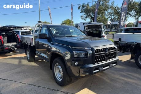 Grey 2026 Mitsubishi Triton Cab Chassis Glx (4X2)