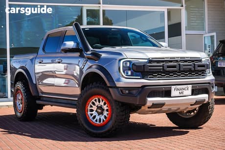 Silver 2024 Ford Ranger Double Cab Pick Up Raptor 3.0 (4X4)