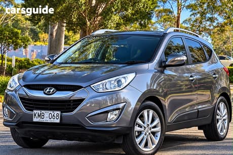 Grey 2012 Hyundai IX35 Wagon Highlander (Awd)