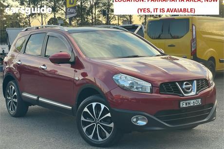 Red 2013 Nissan Dualis Wagon +2 Ti-L (4X2)