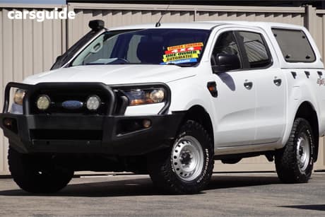 White 2017 Ford Ranger Crew Cab Utility Xl 3.2 (4X4)