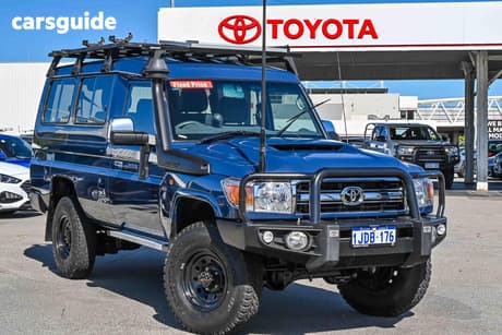 Blue 2019 Toyota Landcruiser Wagon Gxl (4X4)
