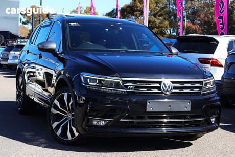 White 2019 Volkswagen Tiguan Wagon Allspace 162 Tsi Highline