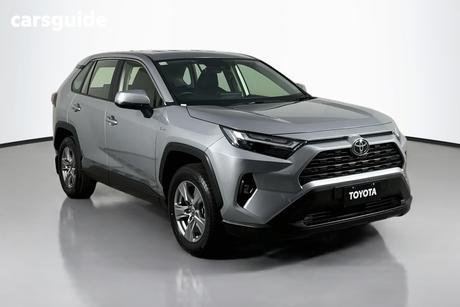 Silver 2025 Toyota RAV4 Wagon Gx (2Wd) Hybrid