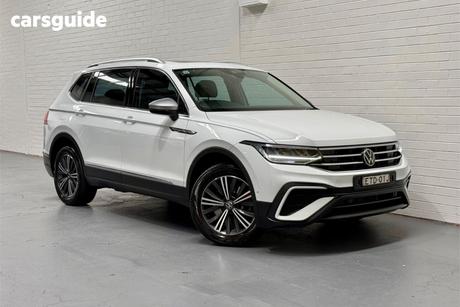White 2022 Volkswagen Tiguan Wagon Allspace 132Tsi Life