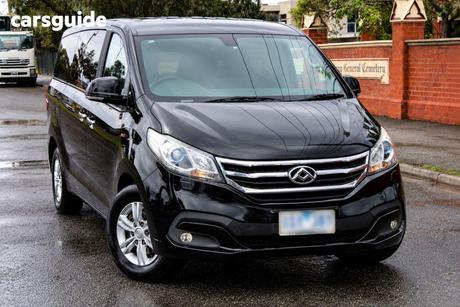 Black 2019 LDV G10 Wagon Diesel (7 Seat Mpv)