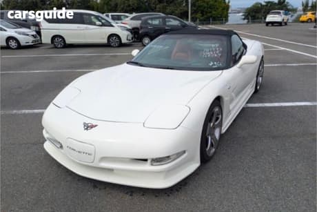 White 2001 Chevrolet Corvette Convertible C5