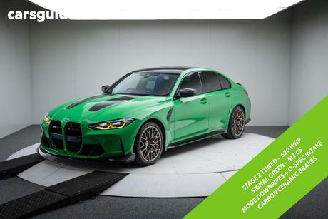 Green 2023 BMW M3 Sedan Cs