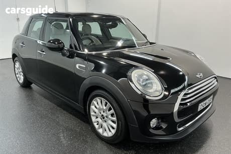 Black 2014 Mini Cooper Hatchback 5D Hatch