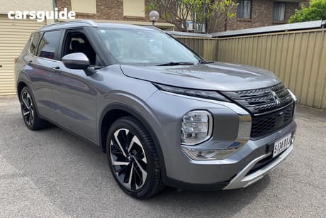 Grey 2023 Mitsubishi Outlander Wagon Aspire 7 Seat (2Wd)