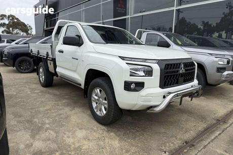 White 2026 Mitsubishi Triton Cab Chassis Glx (4X2)