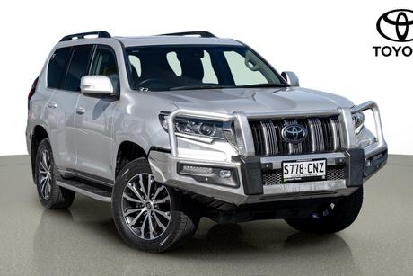 Silver 2022 Toyota Landcruiser Prado Wagon Kakadu