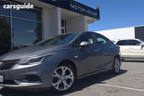 Grey 2017 Holden Astra Sedan Lt