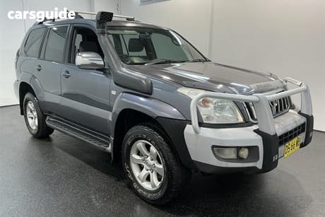 Grey 2006 Toyota Landcruiser Prado Wagon Gxl (4X4)