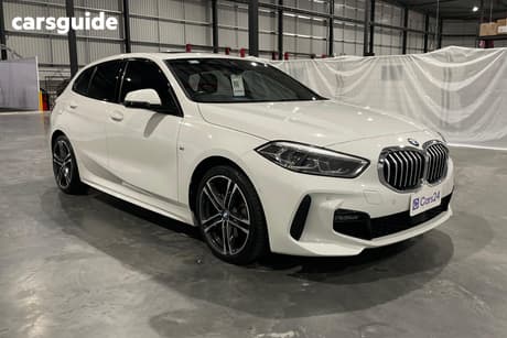 White 2021 BMW 118I Hatchback M Sport