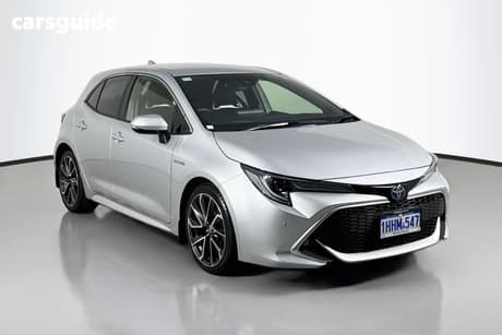 Silver 2021 Toyota Corolla Hatchback Zr Hybrid