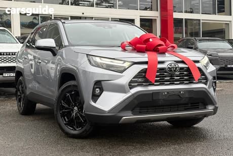 Silver 2025 Toyota RAV4 Wagon Cruiser (Awd) Hybrid