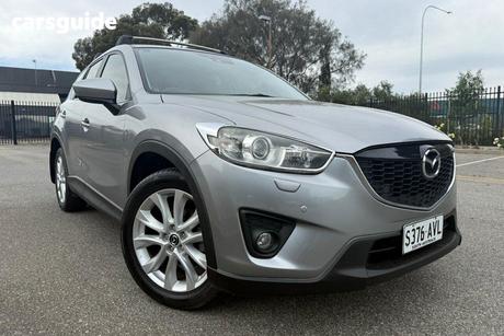 Silver 2012 Mazda CX-5 Wagon Grand Tourer (4X4)