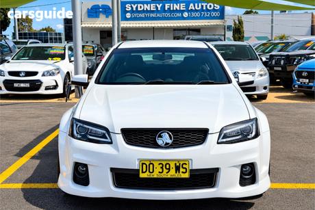 White 2012 Holden Commodore Sedan Sv6