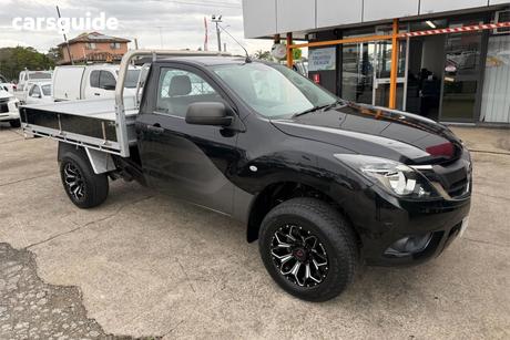 Black 2016 Mazda BT-50 Cab Chassis Xt (4X2)