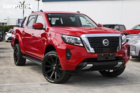 Red 2021 Nissan Navara Dual Cab Pick-up St (4X4)