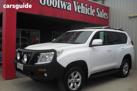 White 2012 Toyota Landcruiser Prado Wagon Gxl (4X4)
