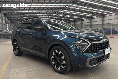 Blue 2022 Kia Sportage Wagon Gt-Line (Awd)