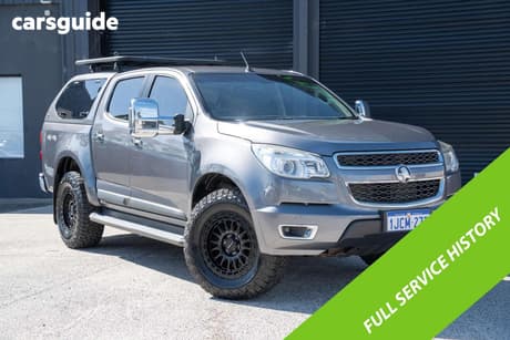 Grey 2012 Holden Colorado Crew Cab Pickup Ltz (4X4)