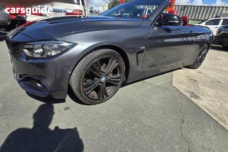 Grey 2016 BMW 420D Convertible Sport Line