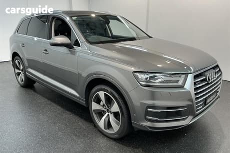 Black 2017 Audi Q7 Wagon 3.0 Tdi Quattro