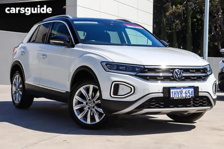 White 2023 Volkswagen T-ROC Wagon 110Tsi Style (Restricted Feat)
