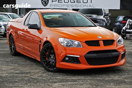 Orange 2014 HSV Maloo Ute Tray