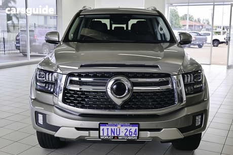 Silver 2024 GWM Cannon Alpha Dual Cab Utility Ultra (4X4)