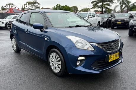 Blue 2022 Suzuki Baleno Hatchback Gl