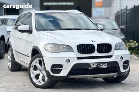 White 2010 BMW X5 Wagon Xdrive 30D