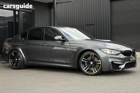 Grey 2017 BMW M3 Sedan