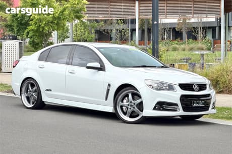 White 2014 Holden Commodore Sedan Ss-V Collingwood Edition