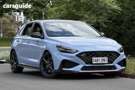 Blue 2023 Hyundai I30 Hatchback N Premium With Sunroof