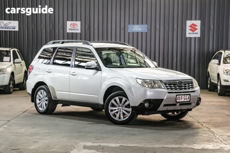 White 2012 Subaru Forester Wagon Xs