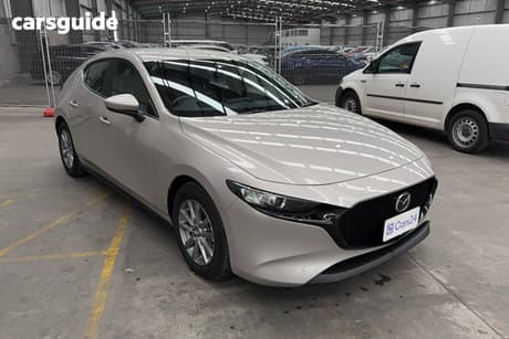 Beige 2025 Mazda Mazda3 Hatchback G20 Pure