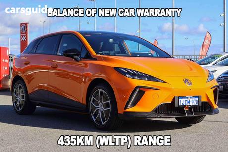 Orange 2024 MG MG4 Hatchback Essence 64