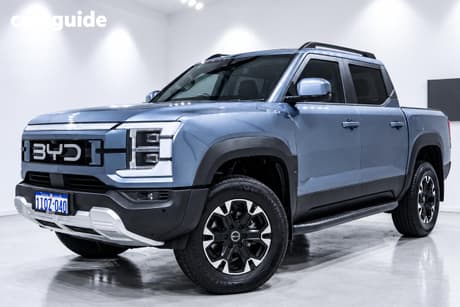 Blue 2025 BYD Shark 6 Dual Cab Utility Dual Motor Premium